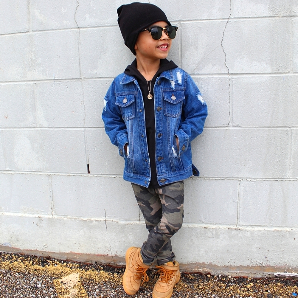 Mille & Roo Camo Harlem Pants size 5/6T